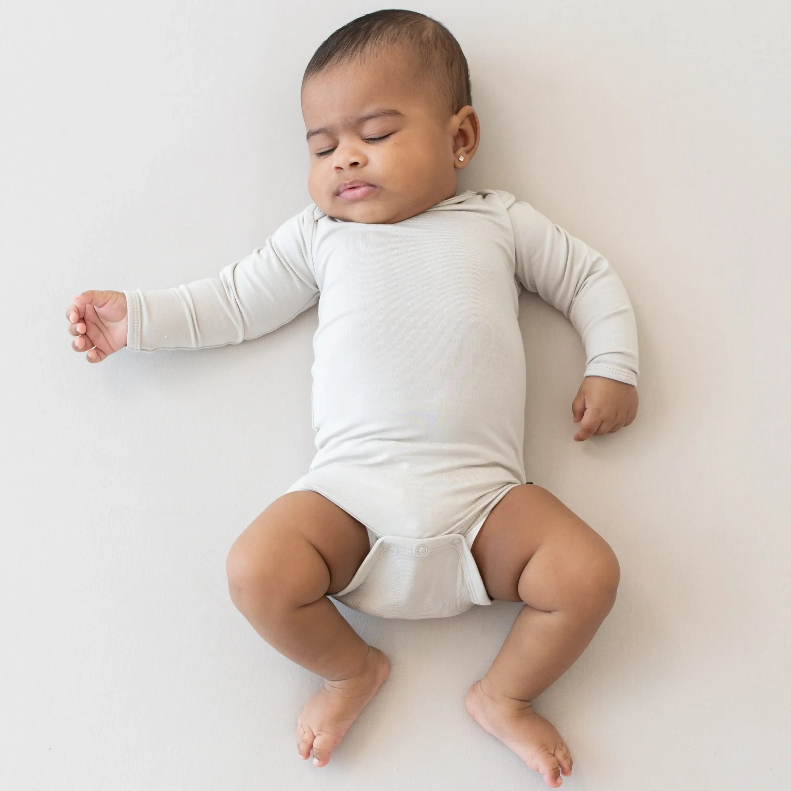Long Sleeve Bodysuit in Oat