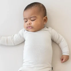 Long Sleeve Bodysuit in Oat