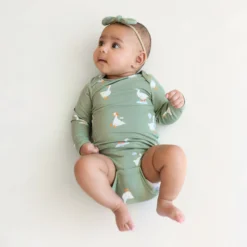 Long Sleeve Bodysuit in Silly Goose