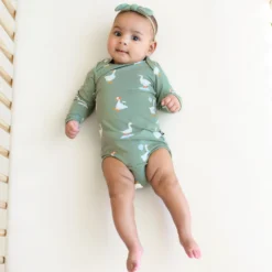 Long Sleeve Bodysuit in Silly Goose