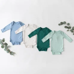 Long Sleeve Bodysuit in Slate