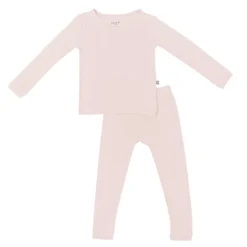 Long Sleeve Pajamas in Blush
