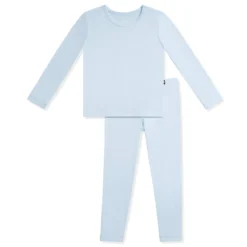 Long Sleeve Pajamas in Breeze