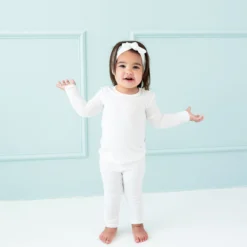 Long Sleeve Pajamas in Cloud