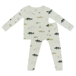 Long Sleeve Pajamas in Fishing