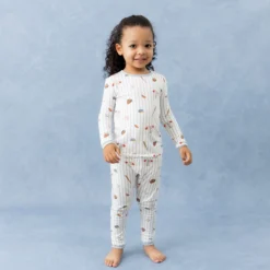 Long Sleeve Pajamas in Home Run