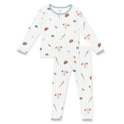 Long Sleeve Pajamas in Home Run