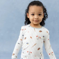 Long Sleeve Pajamas in Home Run