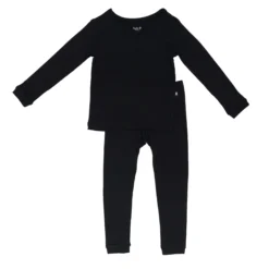 Long Sleeve Pajamas in Midnight