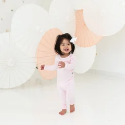 Long Sleeve Pajamas in Sakura