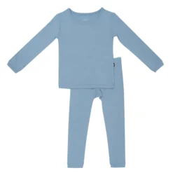 Long Sleeve Pajamas in Slate