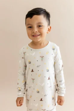 Long Sleeve Pajamas in Starry Icon