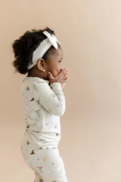 Long Sleeve Pajamas in Starry Icon