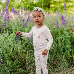 Long Sleeve Pajamas in Wildflower