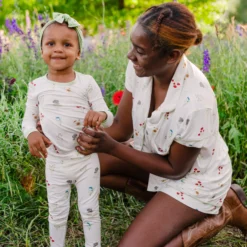 Long Sleeve Pajamas in Wildflower