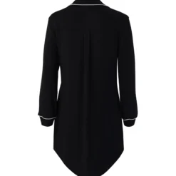 Long Sleeve Women’s Nightshirt in Midnight