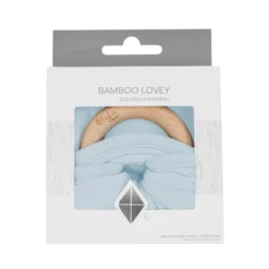 Lovey in Fog with Removable Teething Ring