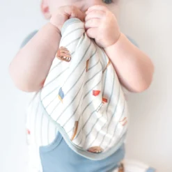 Lovey in Home Run with Removable Wooden Teething Ring