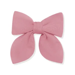 Medium Alligator Clip Bow in Apple Blossom