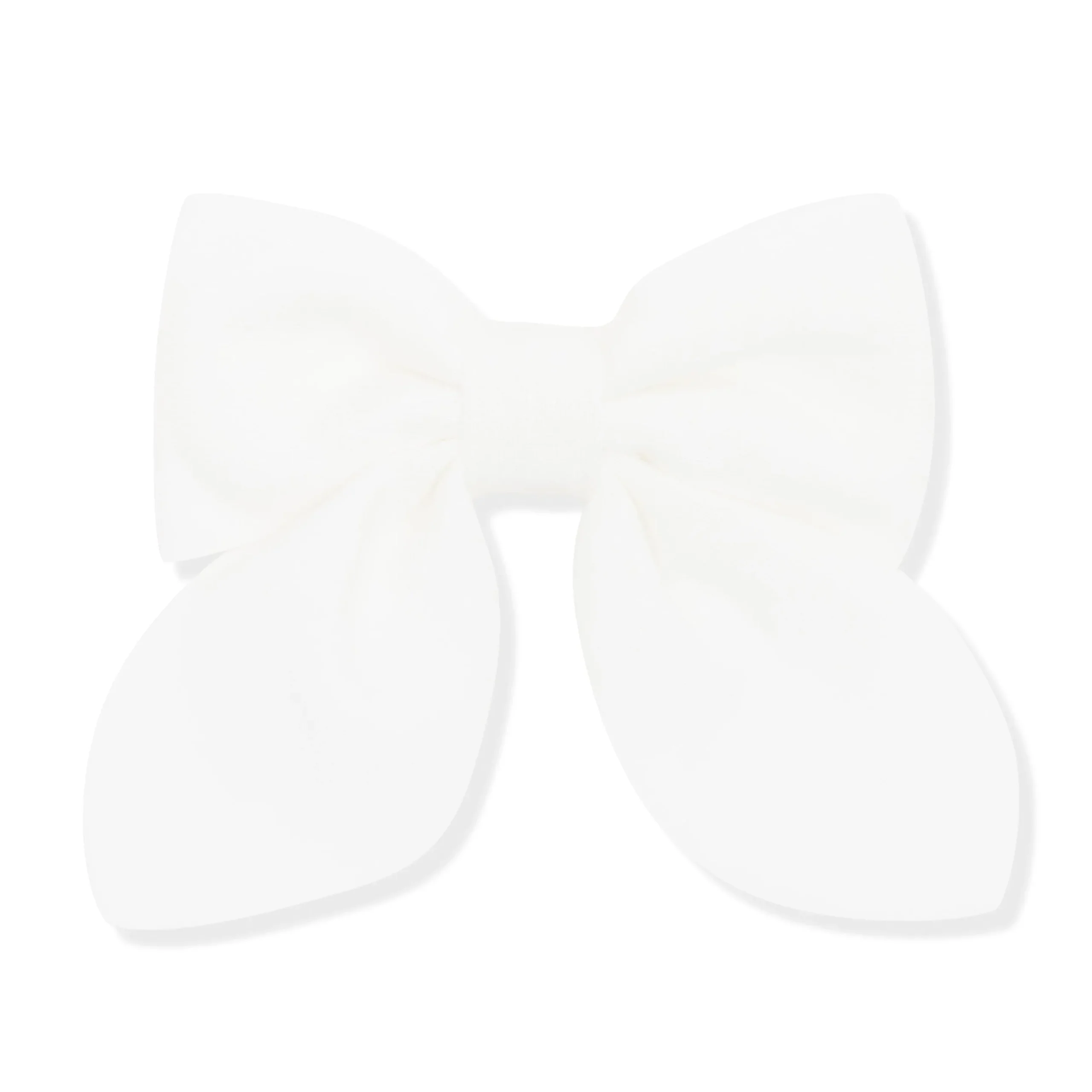 Medium Alligator Clip Bow in Cloud