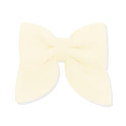 Medium Alligator Clip Bow in Chamomile