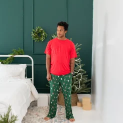 Men's Crew Neck Tee in Cardinal