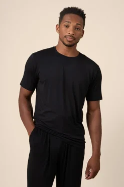 Men's Crew Neck Tee in Midnight