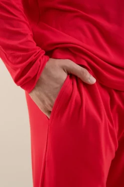 Men's Jogger Set in Cardinal