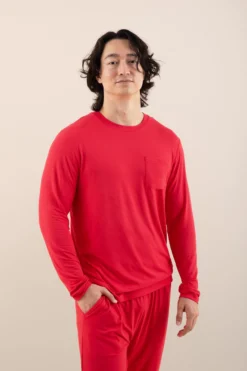 Men's Jogger Set in Cardinal