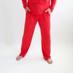 Men's Lounge Pants in Cardinal