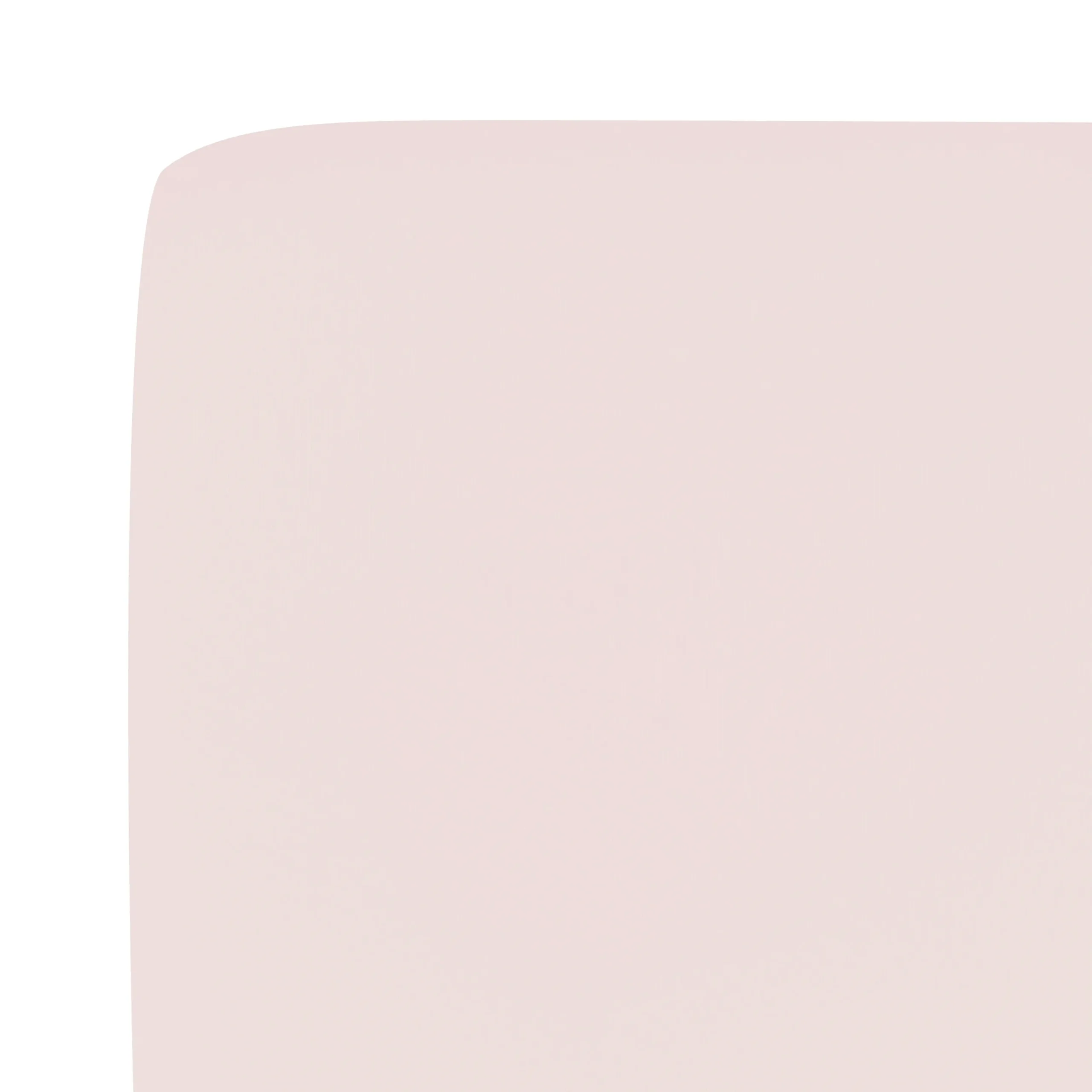 Mini Crib Sheet in Blush