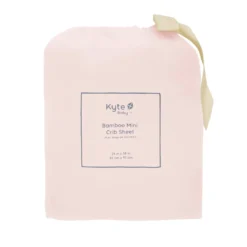 Mini Crib Sheet in Blush