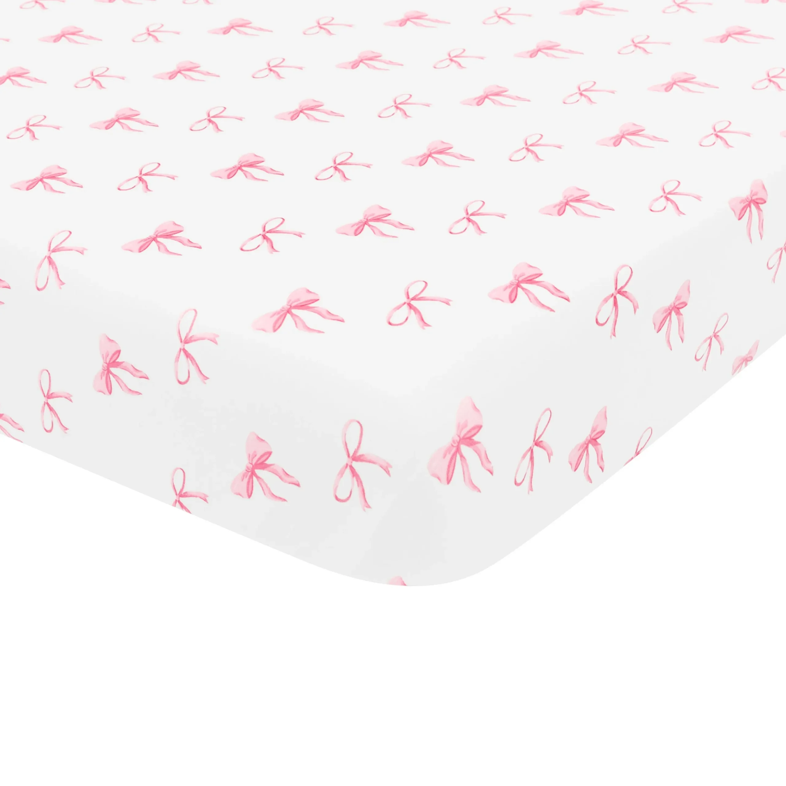 Mini Crib Sheet in Bow