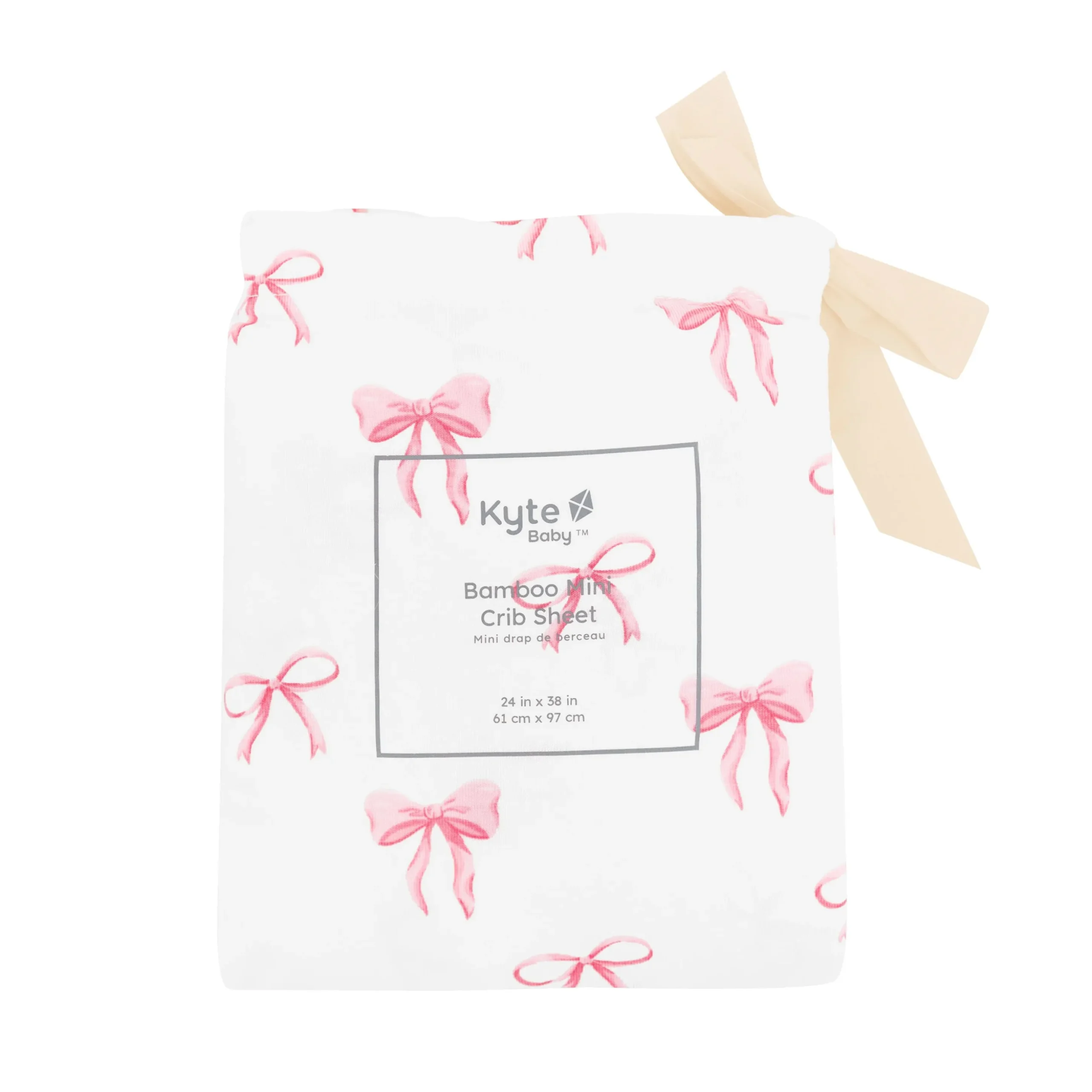 Mini Crib Sheet in Bow