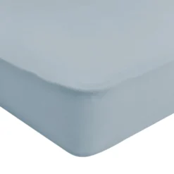 Mini Crib Sheet in Fog