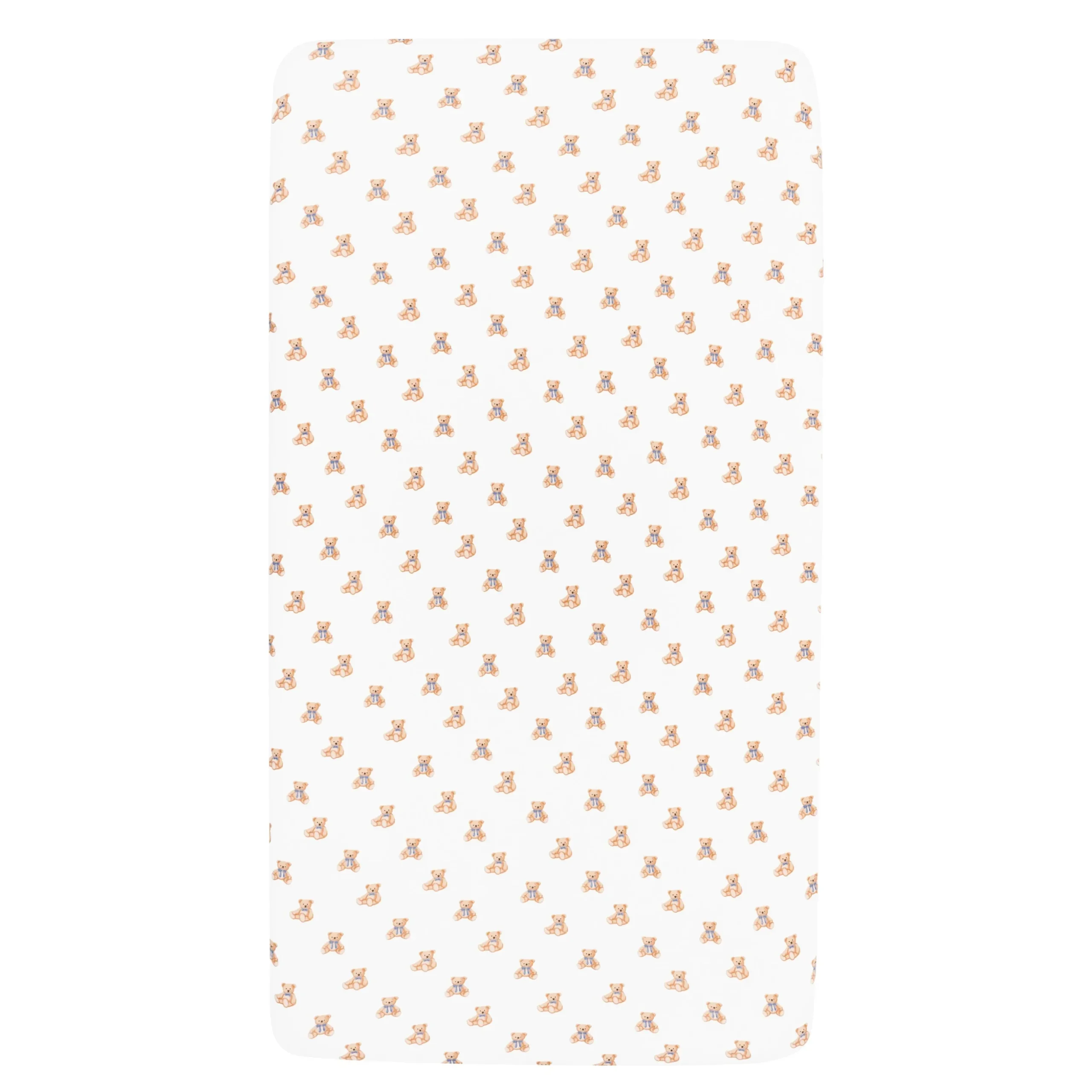 Mini Crib Sheet in Teddy Bear