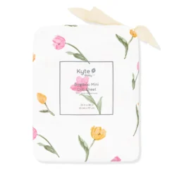 Mini Crib Sheet in Tulip