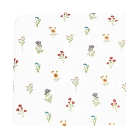 Mini Crib Sheet in Wildflower