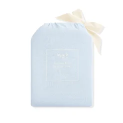 Oval Bassinet Sheet in Breeze