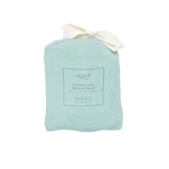 Oval Bassinet Sheet in Sage