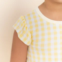 Pocket Dress in Gingham Chamomile