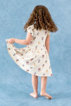 Pocket Dress in Mickey Mouse and Friends