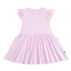 Pocket Dress in Thistle
