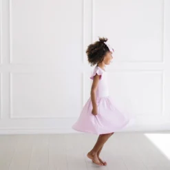 Pocket Dress in Thistle
