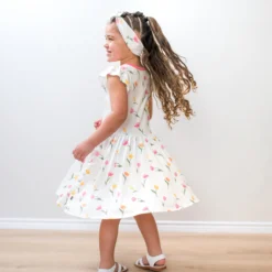Pocket Dress in Tulip