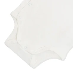 Pointelle Kimono Bodysuit in Cloud