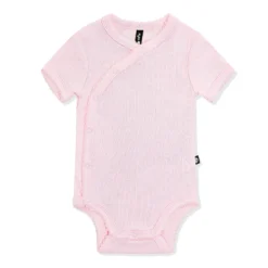 Pointelle Kimono Bodysuit in Sakura