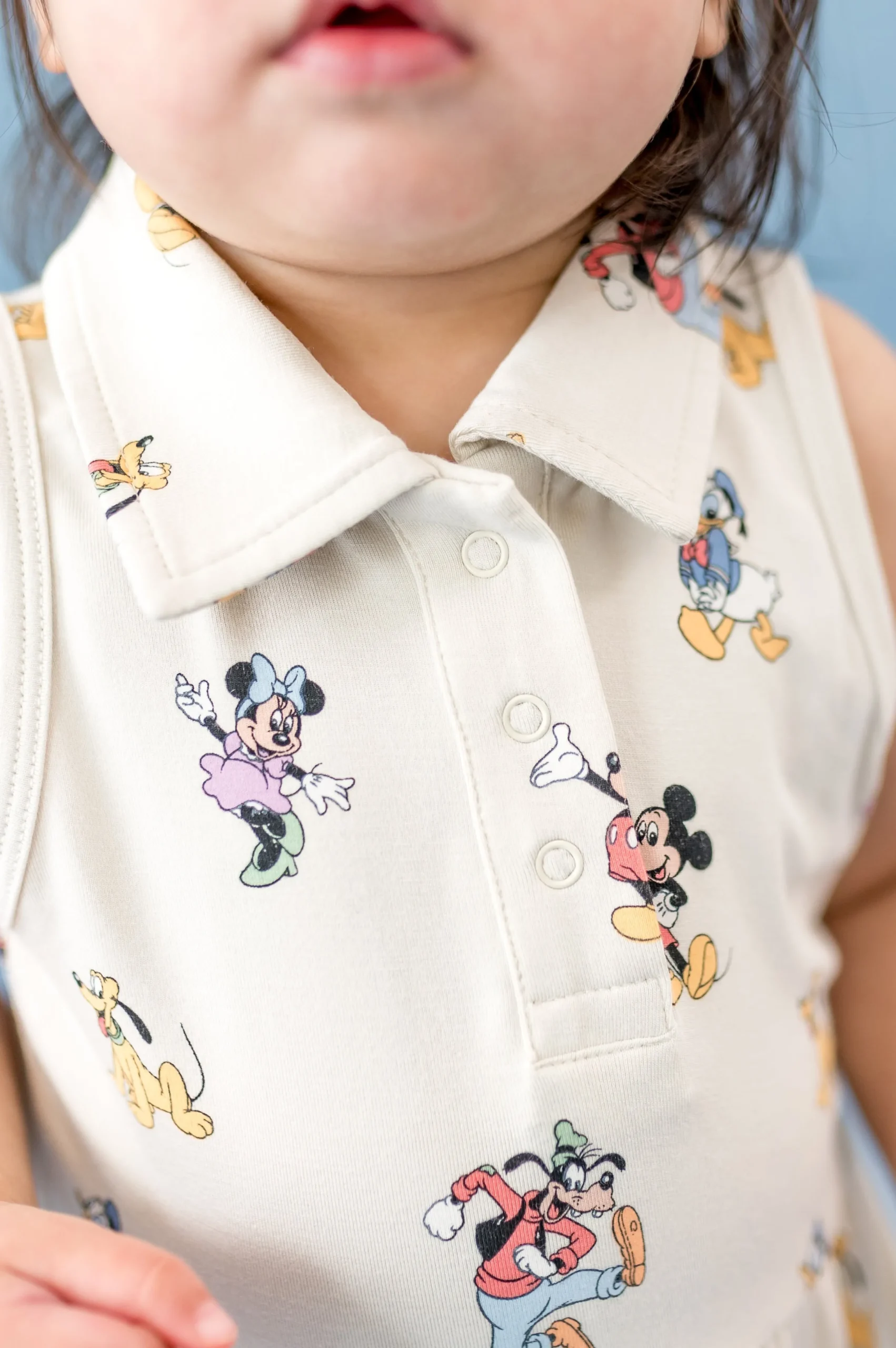 Polo Bodysuit Dress in Mickey Mouse and Friends