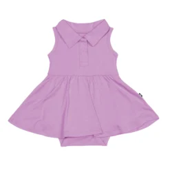 Polo Bodysuit Dress in Poi