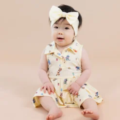 Polo Bodysuit Dress in Winnie the Pooh Celebration